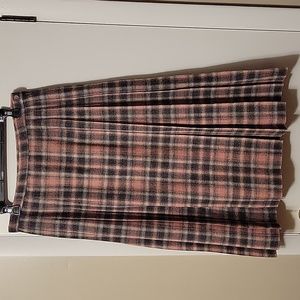 Vintage Pendleton wool plaid skirt size 16